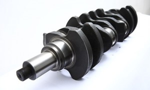 Forged crankshaft engine part for various car models