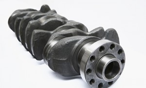 Forged crankshaft for engines