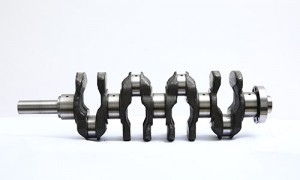 Forged crankshaft for engines